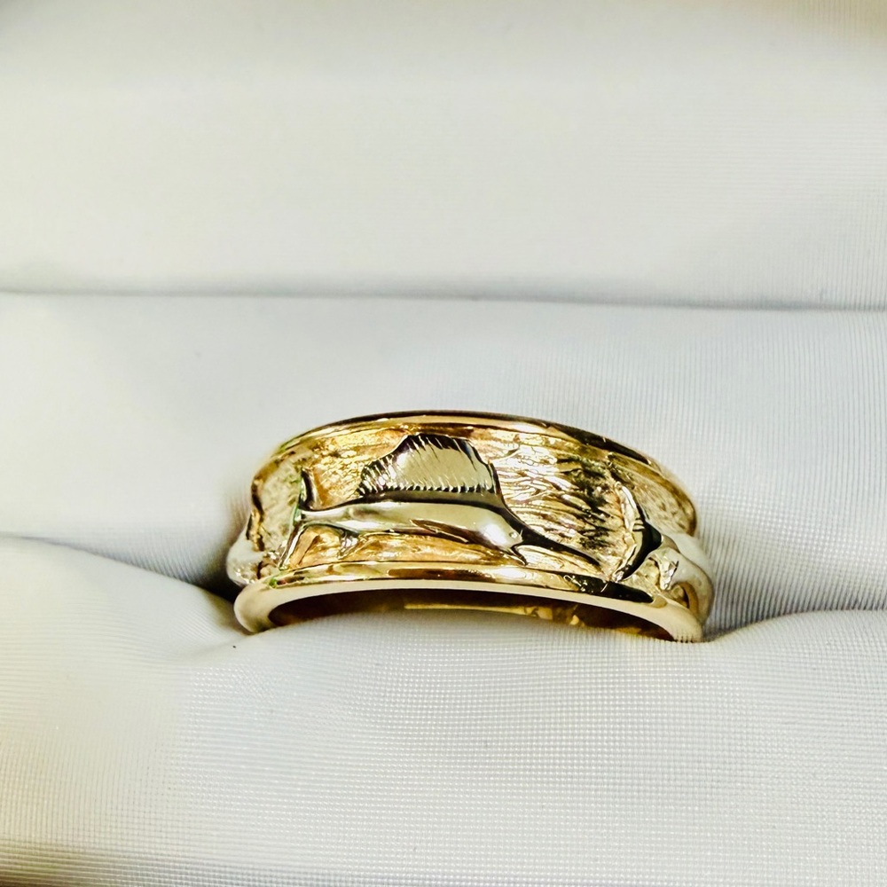 Grand Slam Gold 14K Men’s Wedding Band